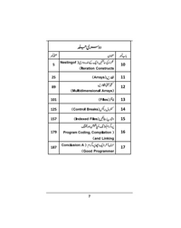 Computer Programming Usool or Takneek Set - کمپیوٹر پروگرامنگ اصول و تکنیک سیٹ