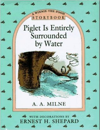 Piglet Is Entirely Surrounded by Water