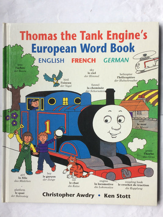 Thomas The Tank Engines European Word Book