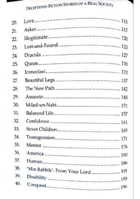 Deceptions – Fiction Stories of a Real Society