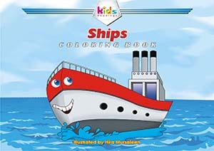 Ships: Colouring Book