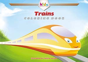 Trains: Colouring Book